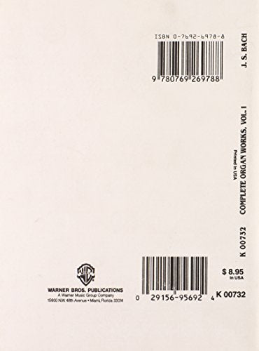 Organ Works: Clavierubung, Organ Mass: 1 (Kalmus Edition, Vol 1),Used
