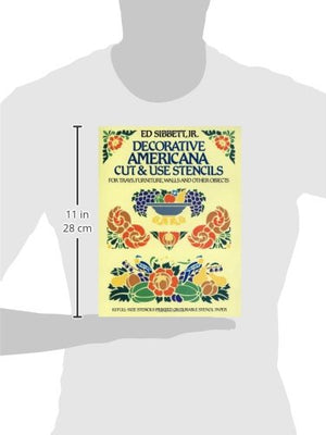 Decorative Americana Cut & Use Stencils (Dover Stencils),Used