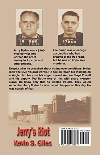 Jerry's Riot: The True Story of Montana's 1959 Prison Disturbance,Used