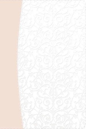 Reina Valera 1960 Biblia Recuerdo de Boda, filigrana blanca/rosa palo smil piel (Reina Valera 1960 Keepsake Brides Bible, Whit