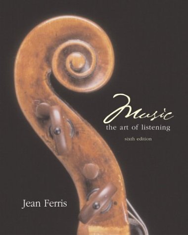 Music: The Art Of Listening With Cdrom,Used