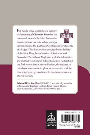 A Summary Of Christian Doctrine: A Popular Presentation Of The Teachings Of The Bible; New King James Edition,New