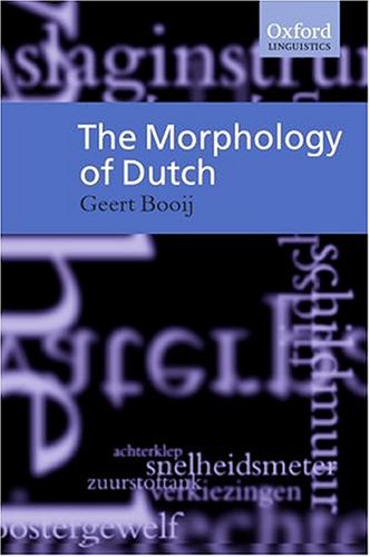 The Morphology of Dutch,Used