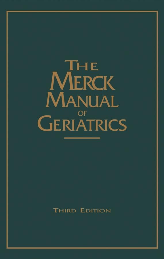 Merck Manual of Geriatrics,Used