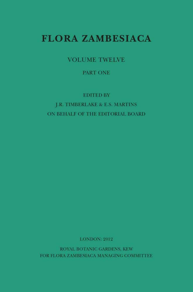 Flora Zambesiaca Volume 12 Part 1: Araceae (Including Lemnaceae),Used