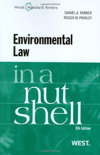 Environmental Law in a Nutshell,Used