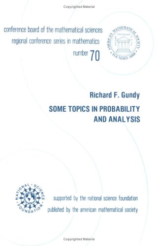 Some Topics In Probability And Analysis (Cbms Regional Conference Series In Mathematics),Used
