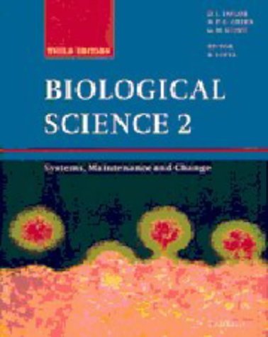 Biological Science 2: Systems, Maintenance and Change,Used