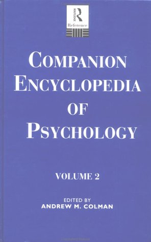Companion encyclopedia of psychology (Routledge reference),Used