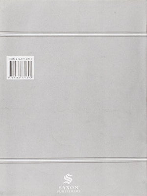 Algebra 1: An Incremental Development  Test Forms, 3rd Edition,New