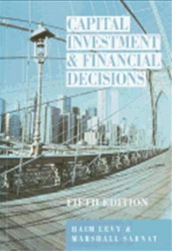 Capital Investment and Financial Decisions,Used