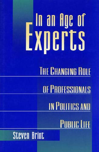 In an Age of Experts,Used