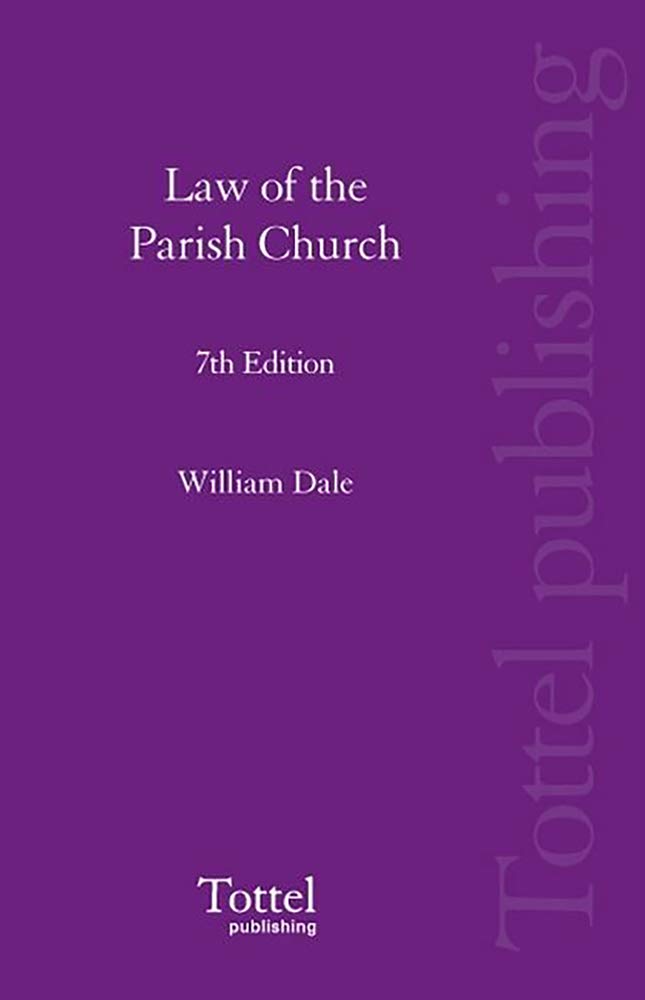 Law Of The Parish Church: 7Th Edition,Used