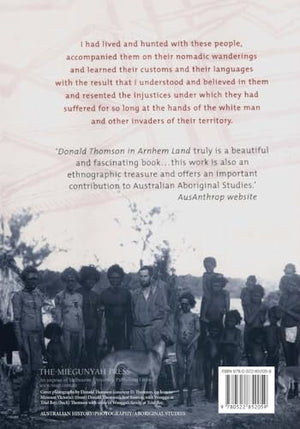 Donald Thomson in Arnhem Land,New