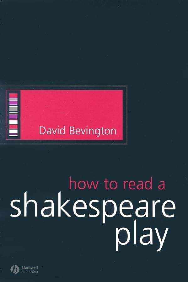How to Read a Shakespeare Play,Used