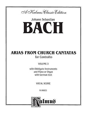 Contralto Arias, Vol 3: 6 Sacred (German Language Edition) (Kalmus Edition, Vol 3) (German Edition),Used