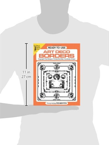Readytouse Art Deco Borders (Dover Clip Art Readytouse),Used