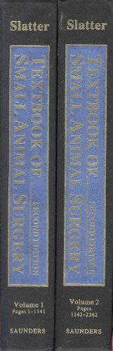 Textbook Of Small Animal Surgery (Twovolume Set),Used