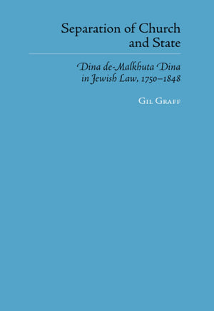 Separation of Church and State: Dina deMalkhuta Dina in Jewish Law (Judaic Studies Series)