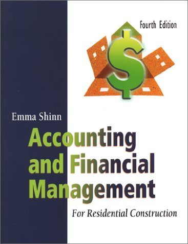 Accounting and Financial Management for Residential Construction,Used