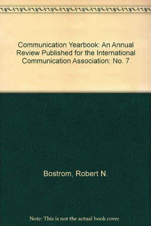 Communication Yearbook: An Annual Review Published for the International Communication Association,Used