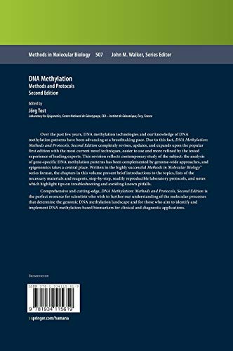 DNA Methylation: Methods and Protocols (Methods in Molecular Biology, 507),Used