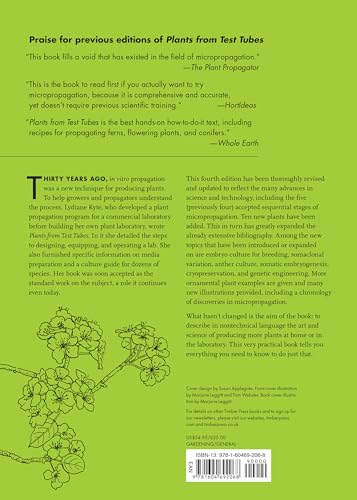 Plants from Test Tubes: An Introduction to Micropropogation,New
