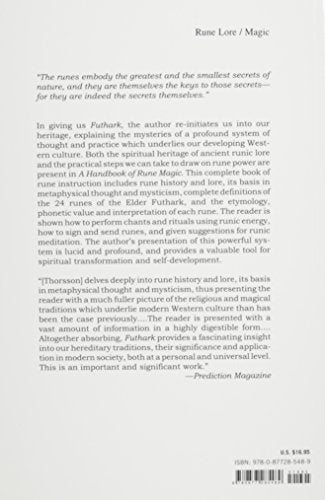 Futhark: A Handbook Of Rune Magic,New