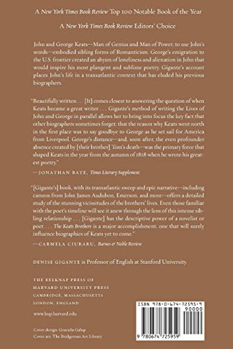 The Keats Brothers: The Life of John and George,Used