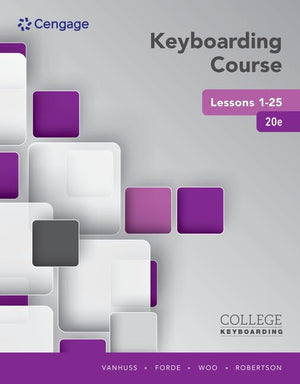 Keyboarding Course Lessons 125,Used