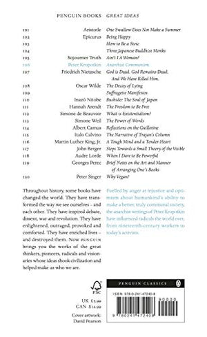 Anarchist Communism (Penguin Great Ideas),New