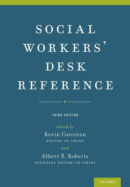 Social Workers' Desk Reference,Used