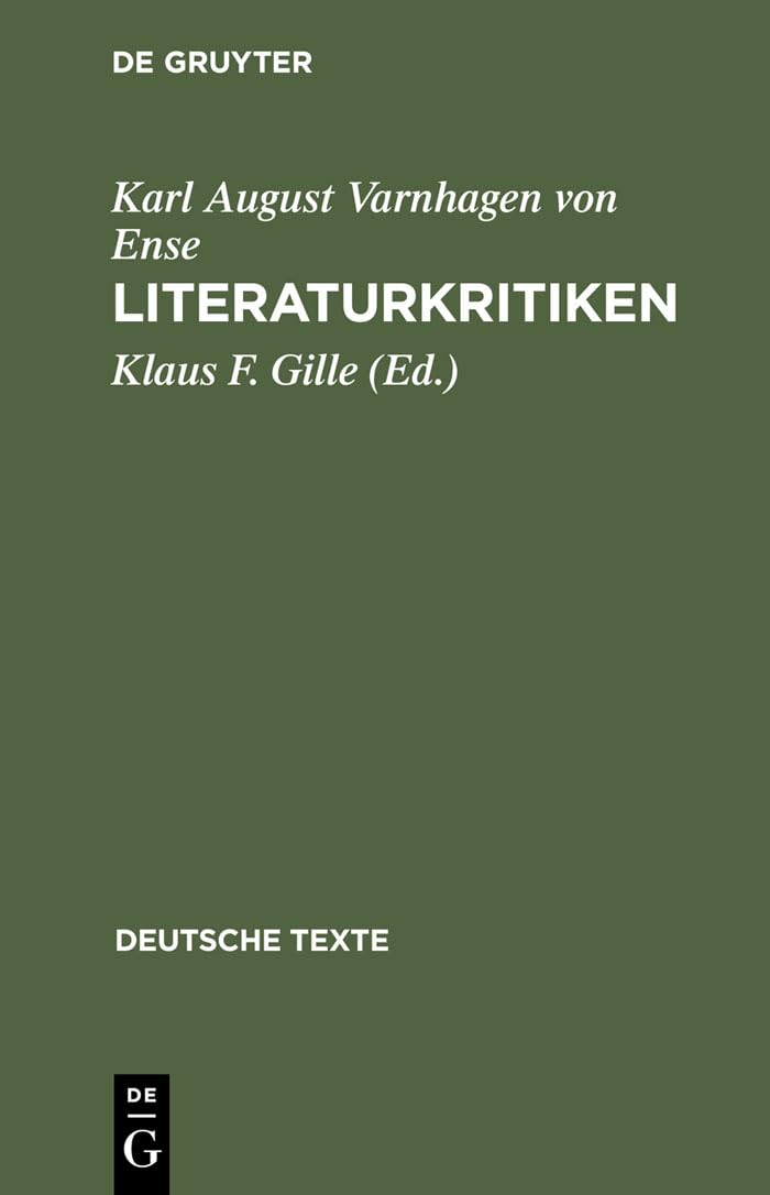 Literaturkritiken: Mit einem Anhang: Aufstze zum SaintSimonismus (Deutsche Texte, 42) (German Edition),New