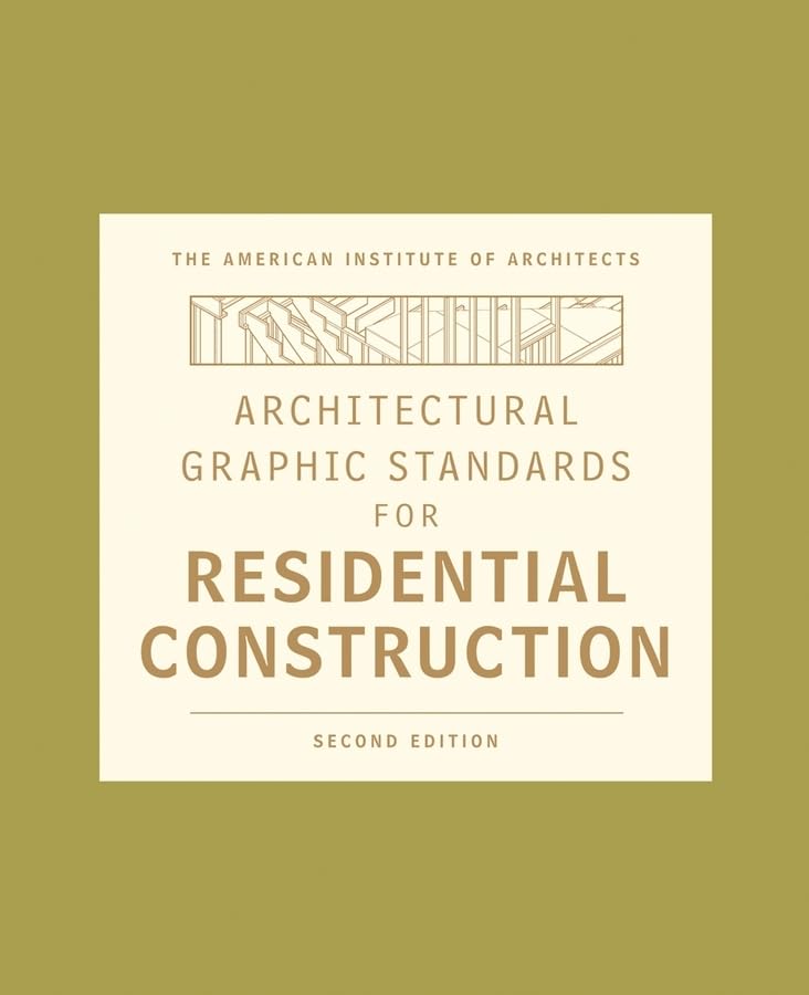 Architectural Graphic Standards for Residential Construction,Used