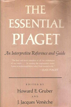 The Essential Piaget,Used