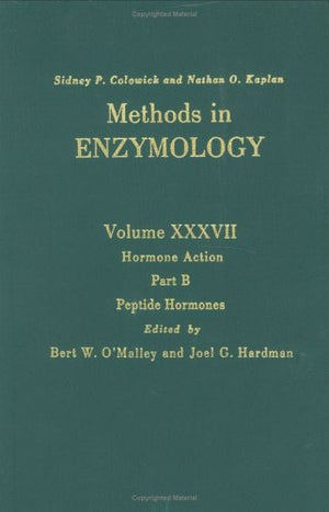 Hormone Action, Part B: Peptide Hormones (Volume 37) (Methods In Enzymology, Volume 37)
