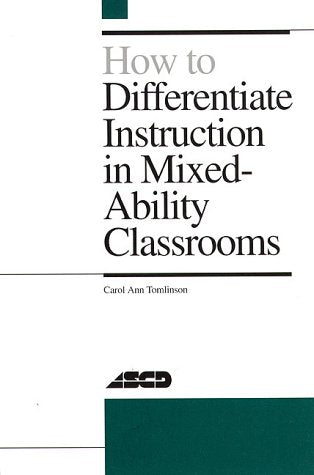 How to Differentiate Instruction in MixedAbility Classrooms,Used