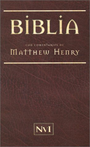 Biblia con comentarios de Matthew Henry (Spanish Edition),Used