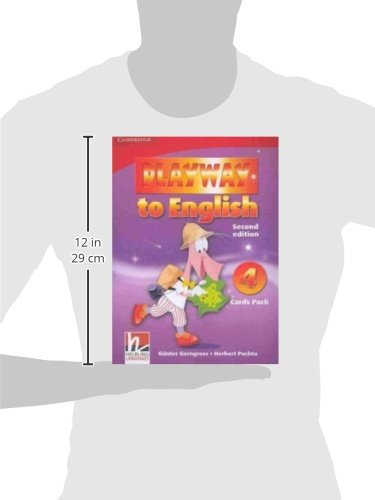 Playway to English Level 4 Flash Cards Pack,Used