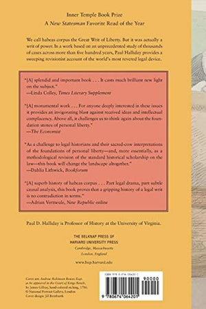 Habeas Corpus: From England to Empire,Used