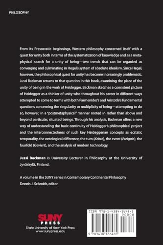 Complicated Presence: Heidegger and the Postmetaphysical Unity of Being (SUNY series in Contemporary Continental Philosophy),Used
