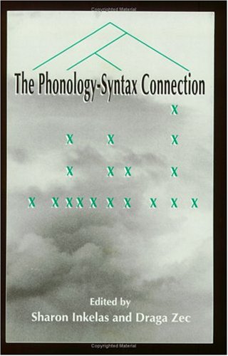 The PhonologySyntax Connection,Used