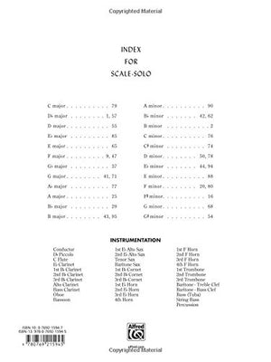 Treasury of Scales for Band and Orchestra: Conductor,Used