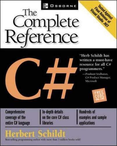 C#: The Complete Reference (Osborne Complete Reference Series),Used