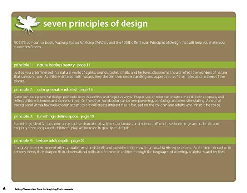 Rating Observation Scale for Inspiring Environments: A Common Observation Guide for Inspiring Spaces for Young Children,Used