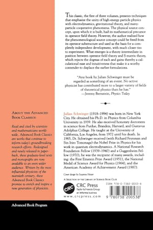 Particles, Sources, and Fields: Vol. 1,New