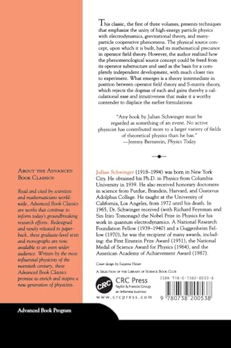 Particles, Sources, and Fields: Vol. 1,New