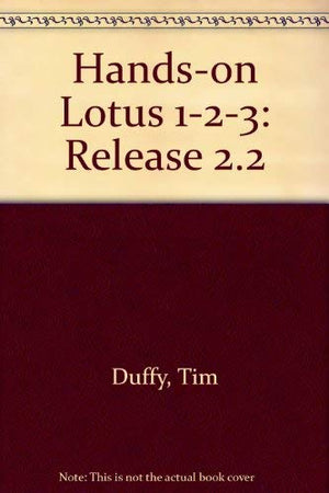 HandsOn Lotus 123 (Release 2.2)