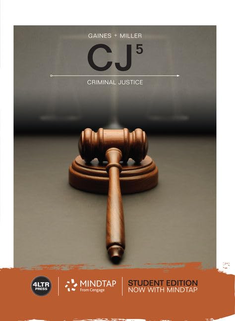 CJ (with MindTap, 1 term (6 months) Printed Access Card) (New, Engaging Titles from 4LTR Press),Used