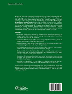 HumanComputer Interaction: Designing for Diverse Users and Domains (Human Factors and Ergonomics),Used
